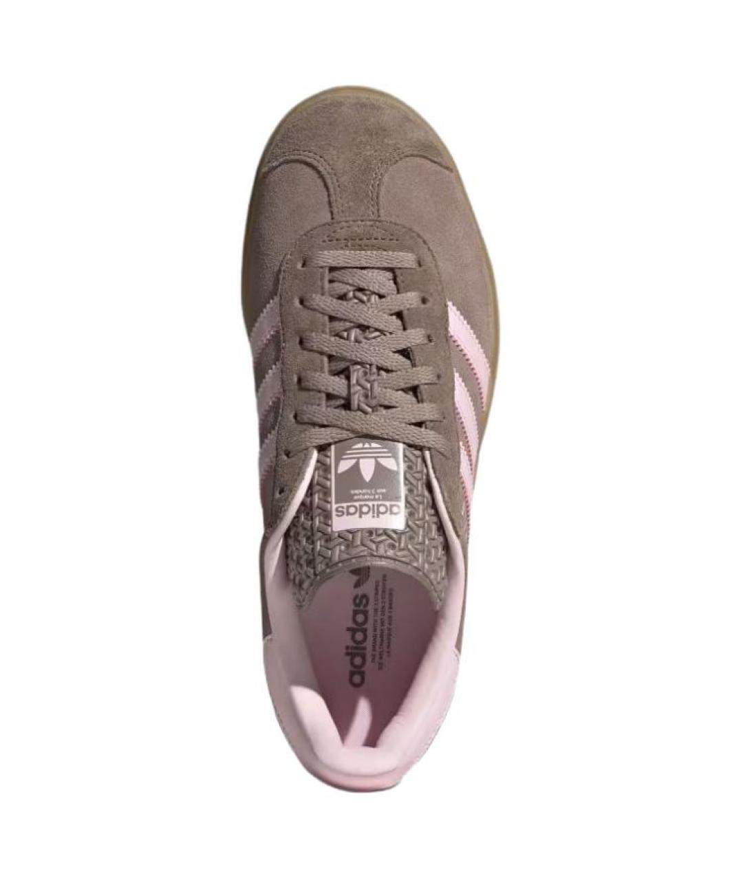 ADIDAS Коричневые кеды, фото 3