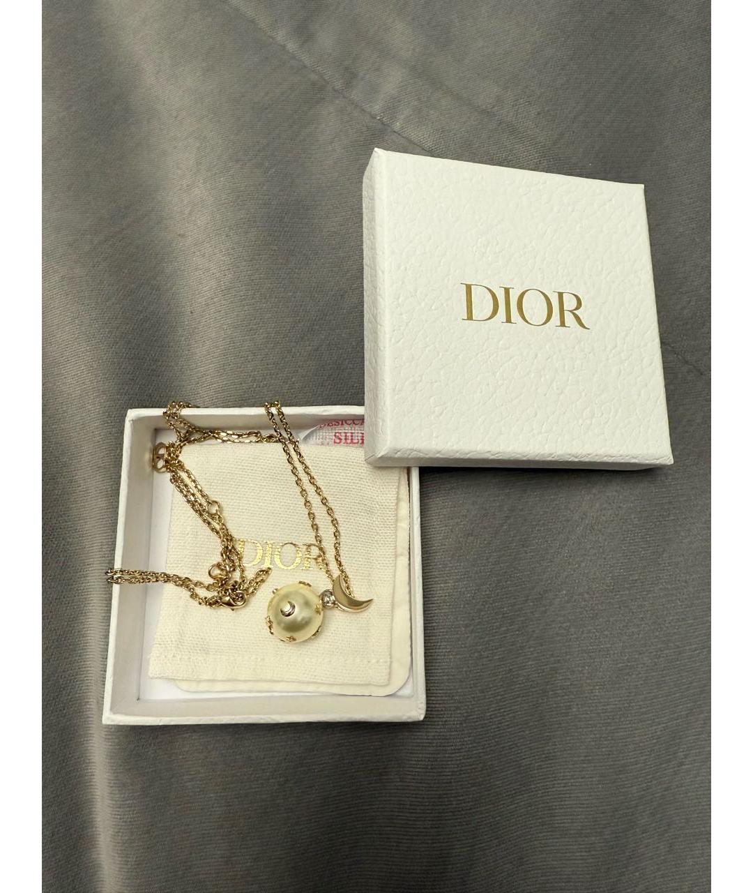 CHRISTIAN DIOR Золотое колье, фото 2