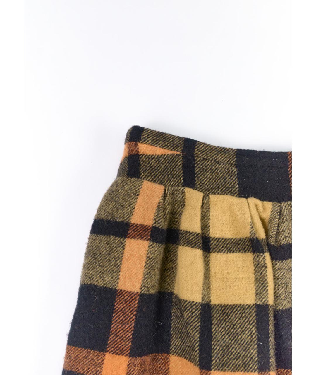 SONIA RYKIEL Черная шерстяная юбка мини, фото 4