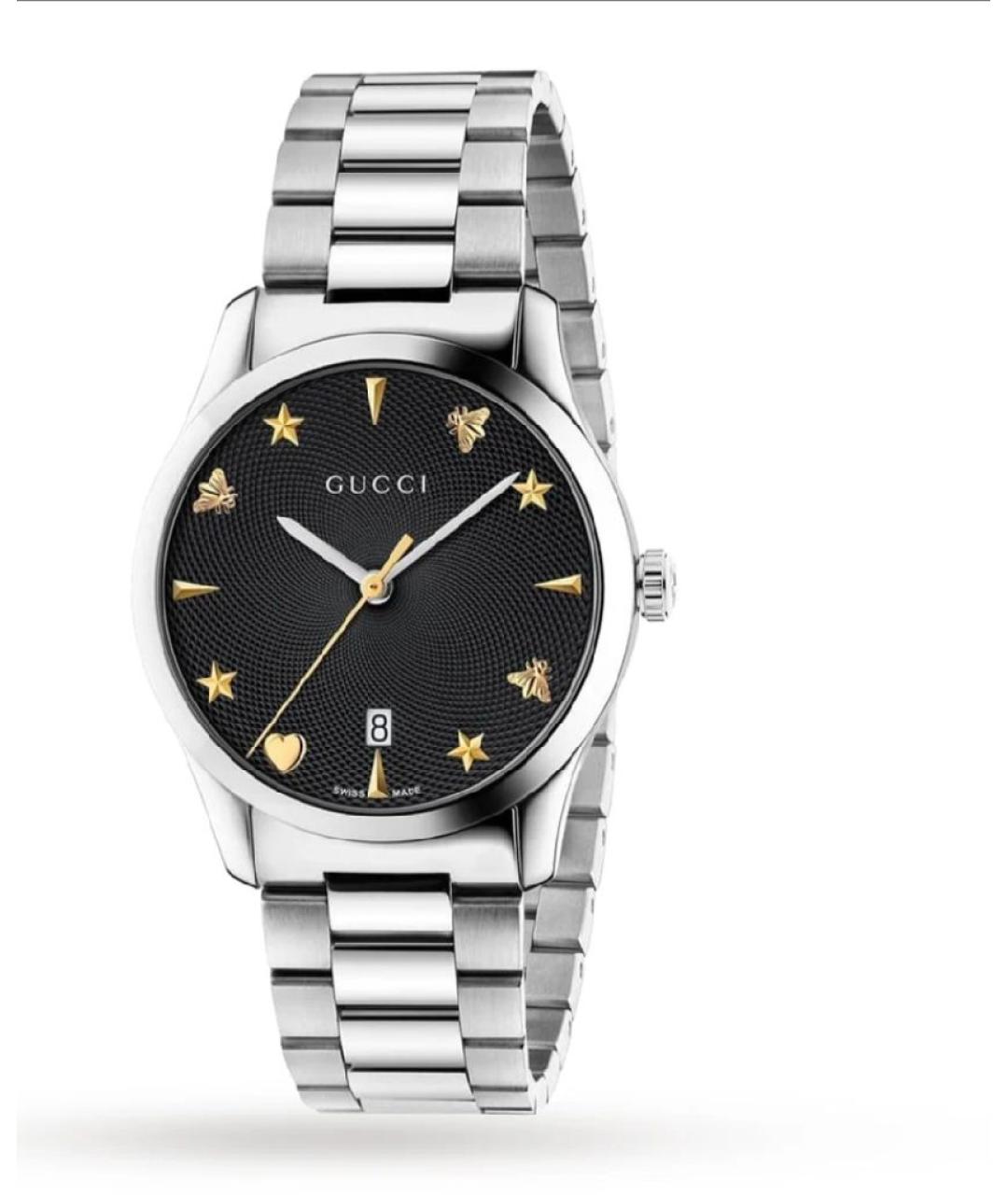 GUCCI Серые часы, фото 5