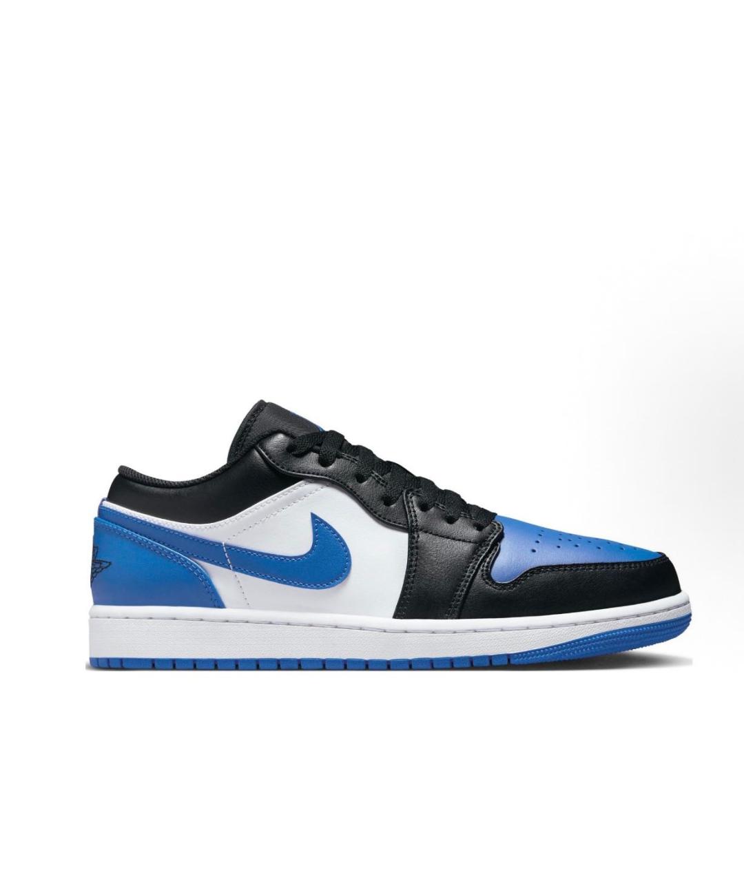 JORDAN Синие кожаные кроссовки, фото 1