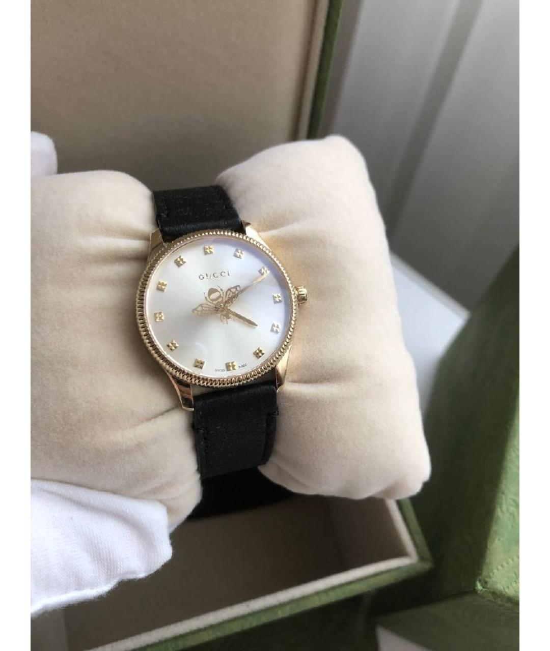 GUCCI Черные часы, фото 2