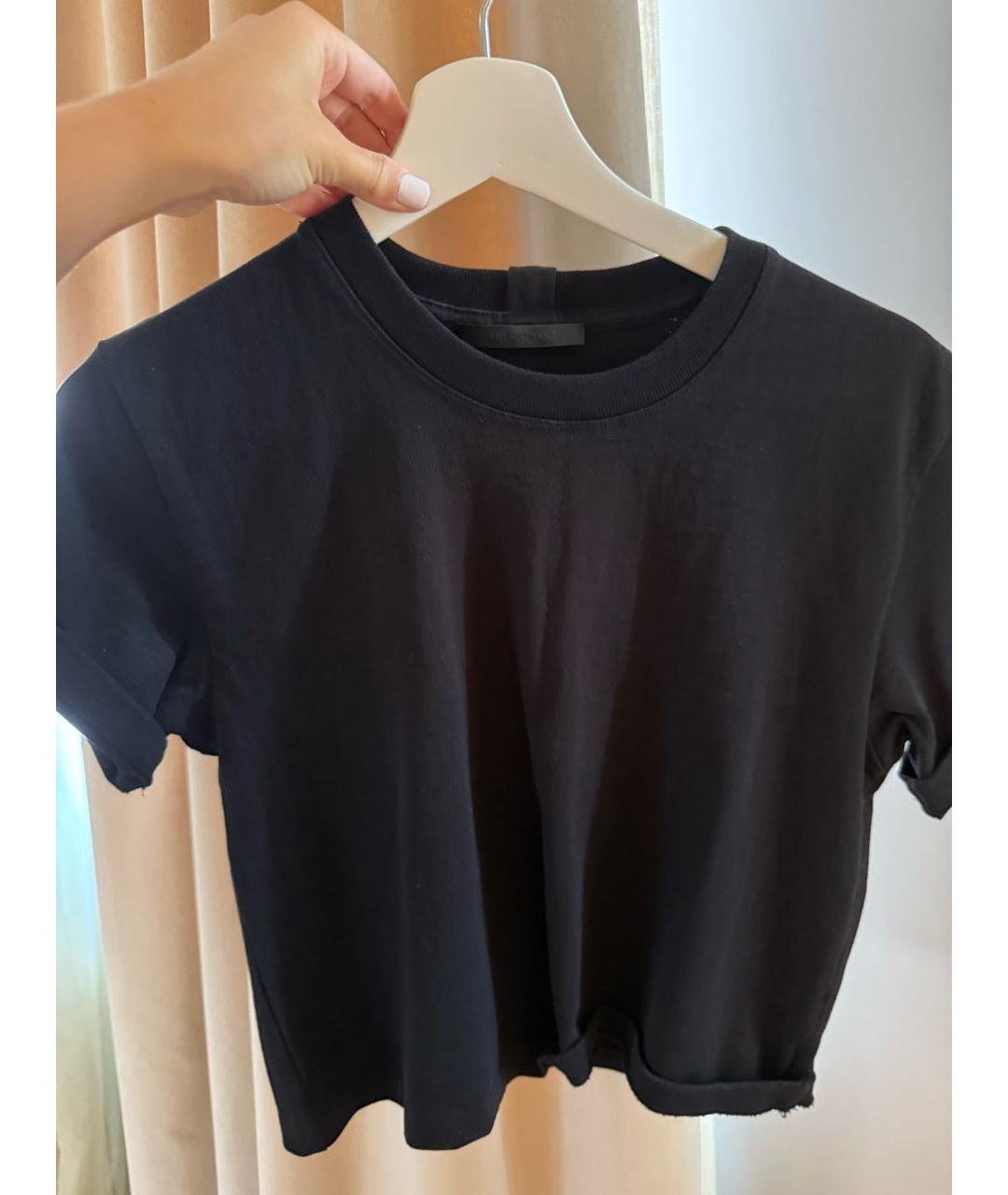 HELMUT LANG Черная футболка, фото 3