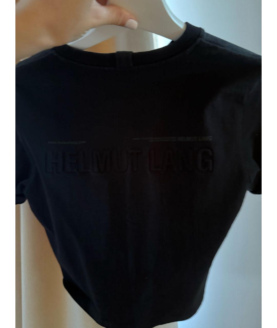 HELMUT LANG Черная футболка, фото 2