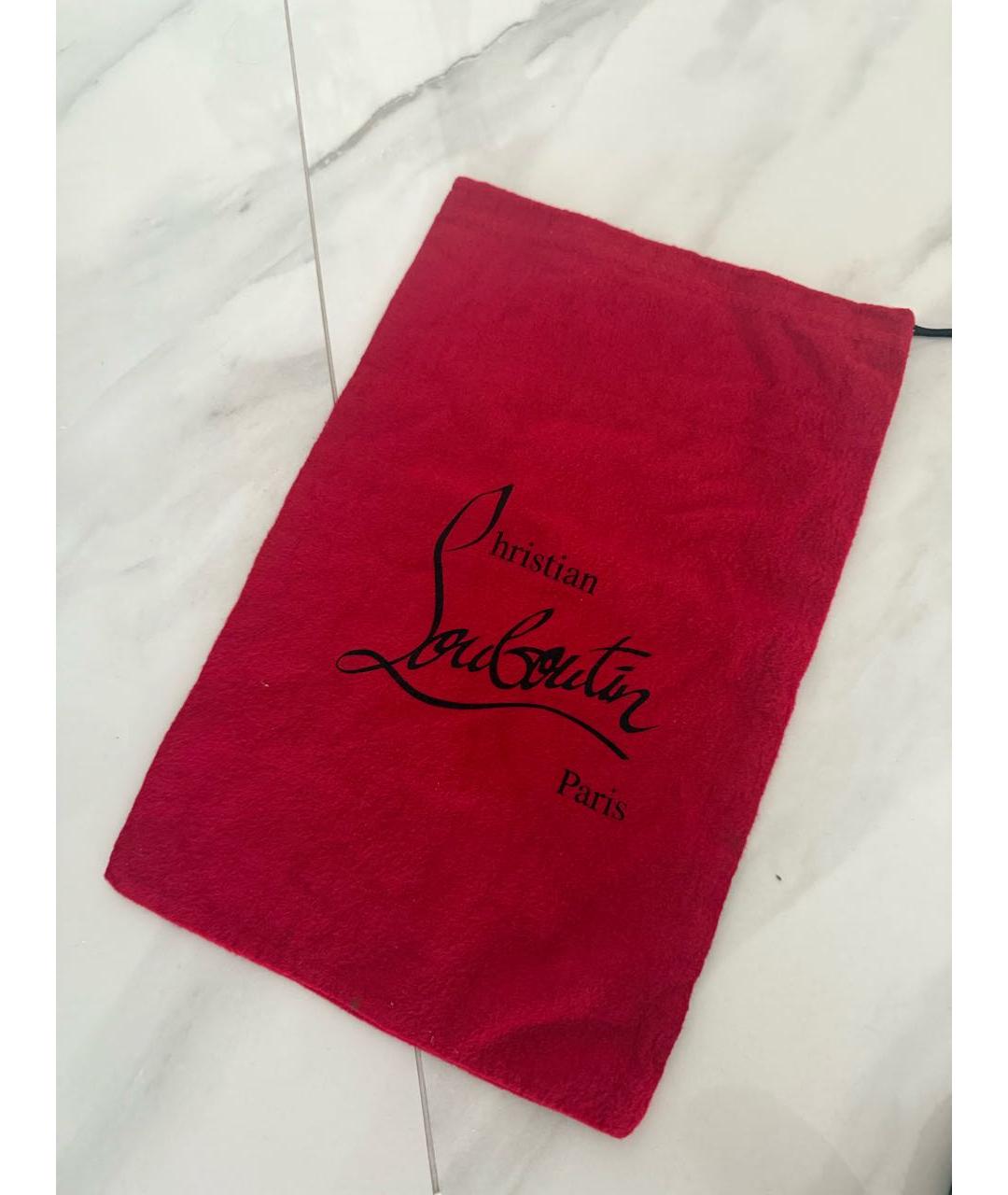 CHRISTIAN LOUBOUTIN Черные туфли из лакированной кожи, фото 6