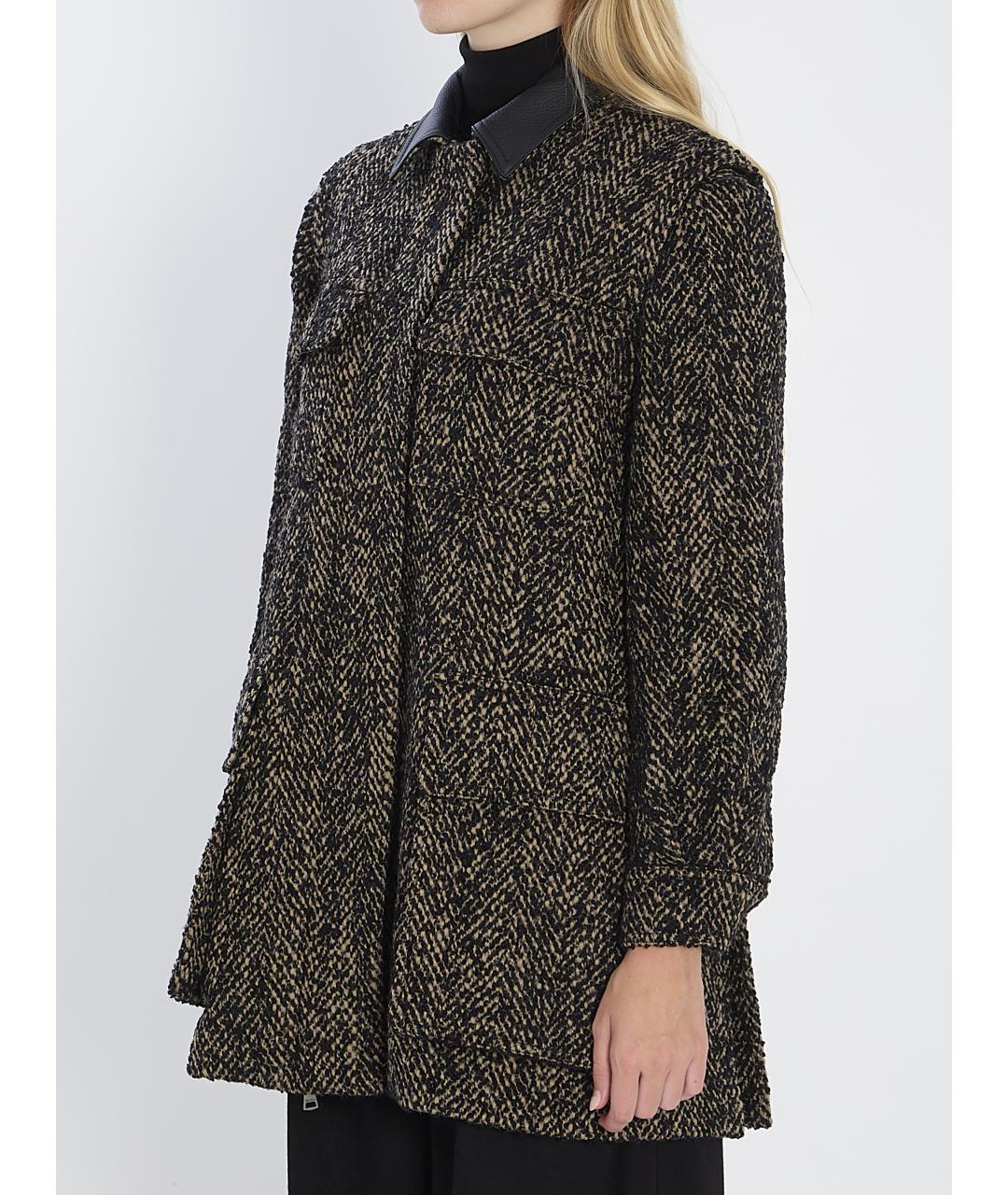 MAX MARA Коричневая шерстяная куртка, фото 3