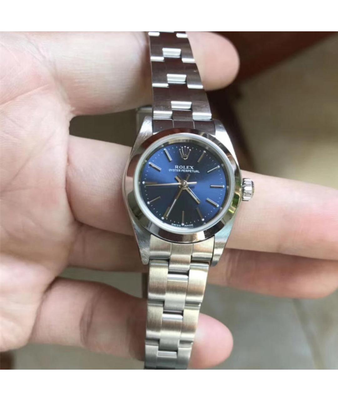 ROLEX Серебряные часы, фото 2
