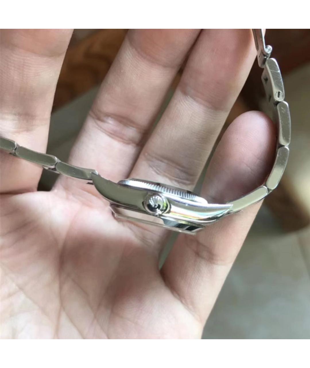 ROLEX Серебряные часы, фото 7