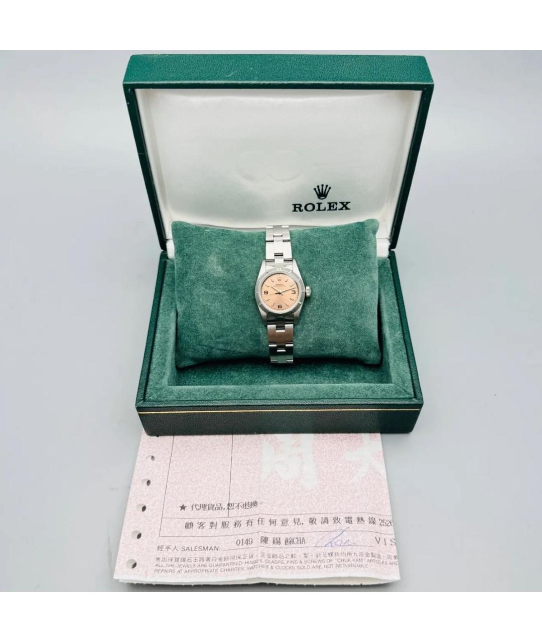 ROLEX Серебряные часы, фото 2