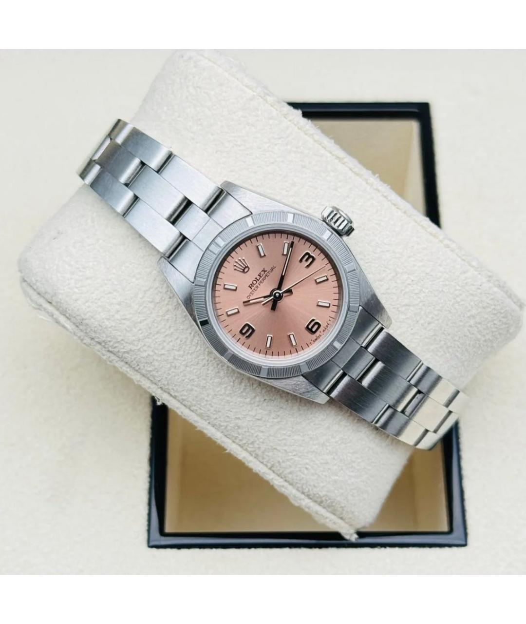 ROLEX Серебряные часы, фото 4