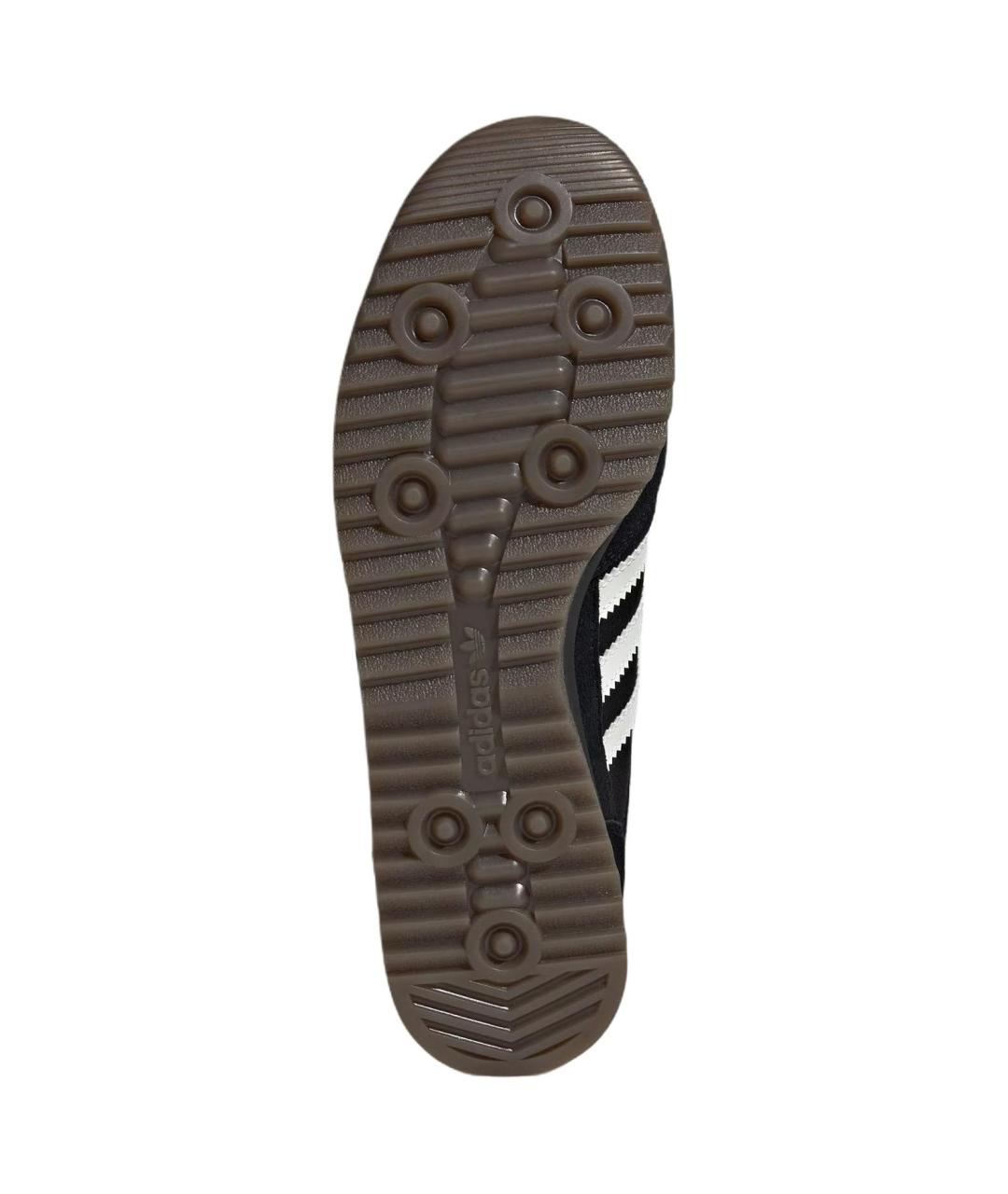 ADIDAS Черные кожаные кроссовки, фото 6