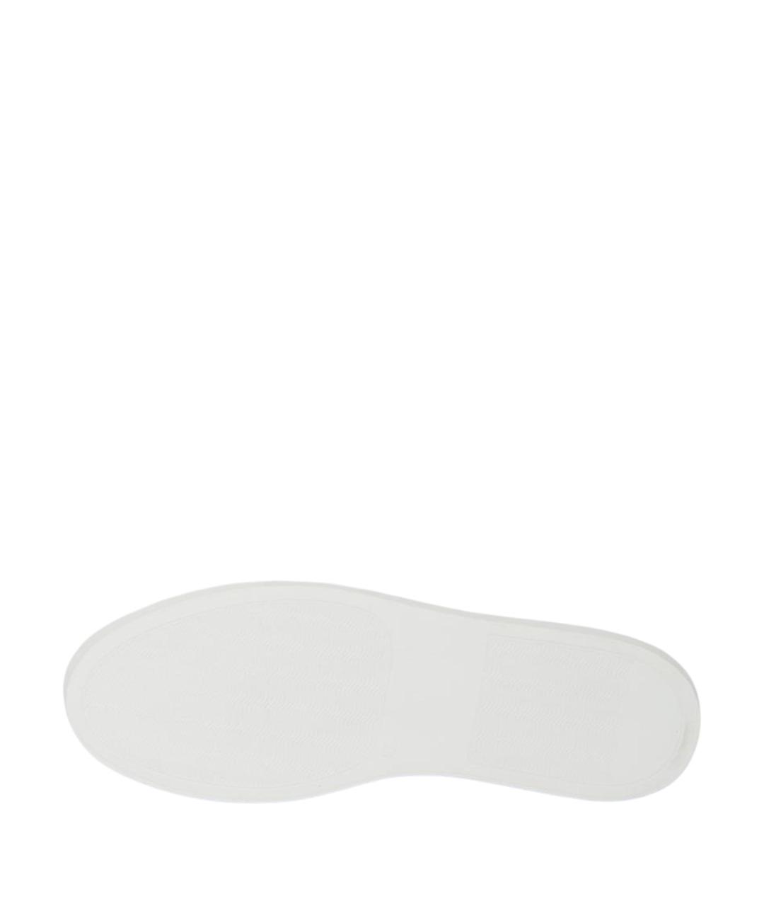 COMMON PROJECTS Белые кожаные низкие кроссовки / кеды, фото 4