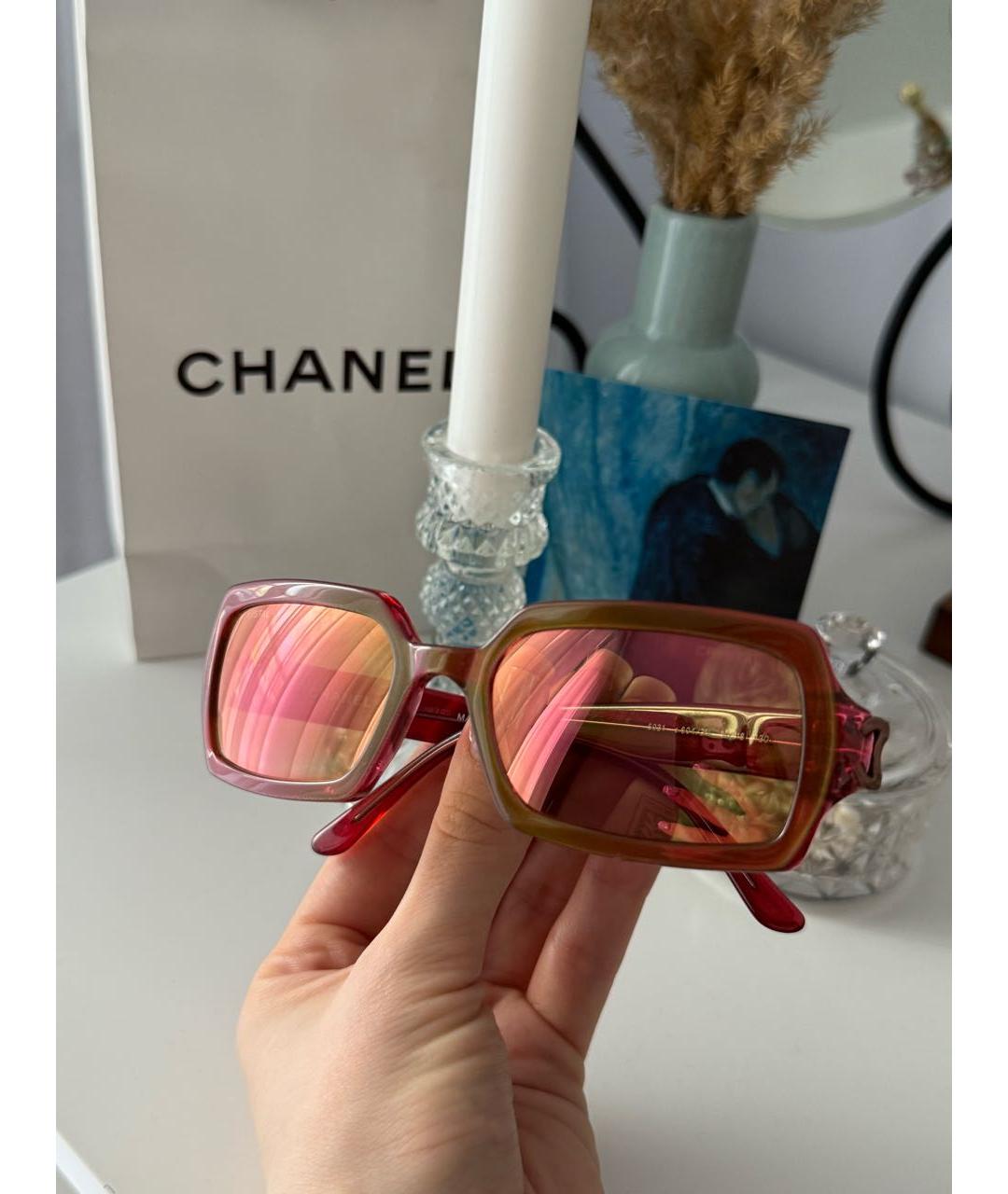 CHANEL Мульти пластиковые солнцезащитные очки, фото 2
