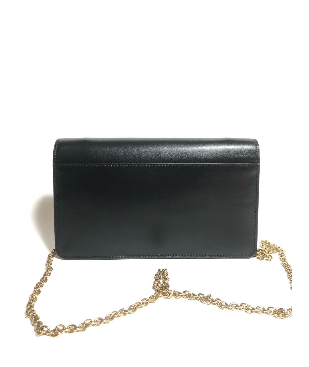 FURLA Черная кожаная сумка через плечо, фото 3