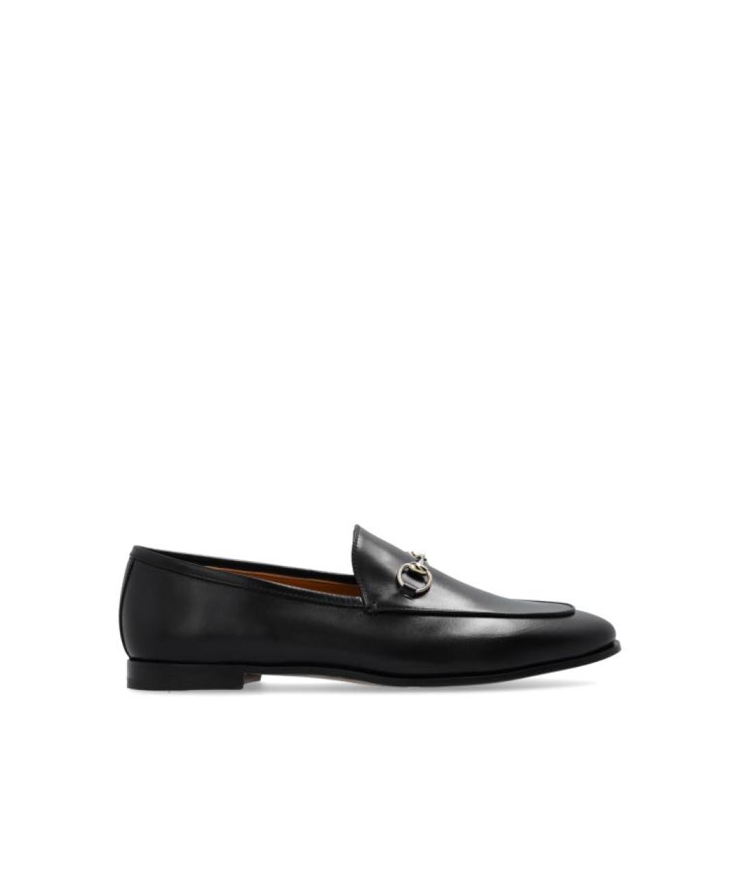 GUCCI Черные кожаные лоферы, фото 5