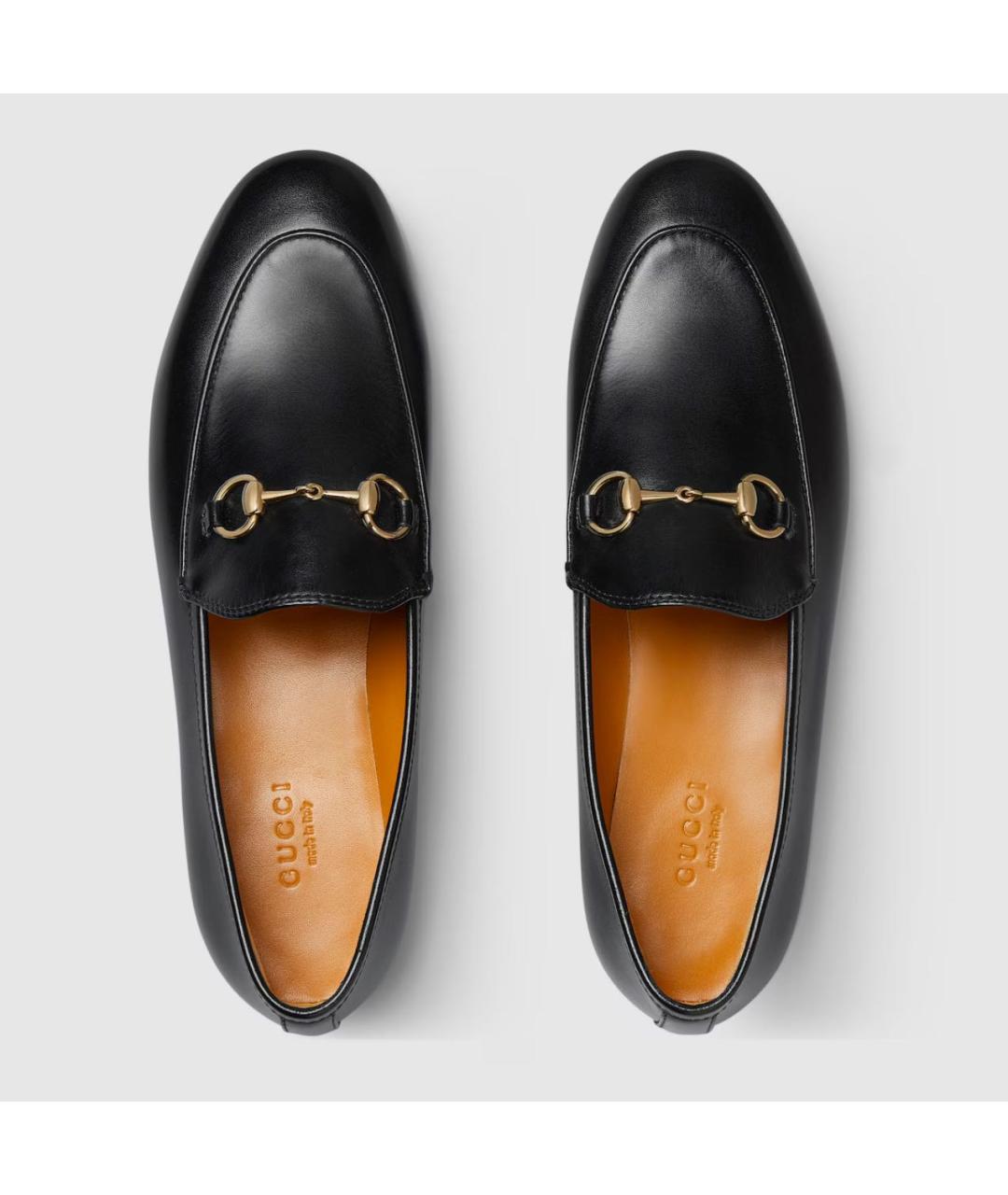 GUCCI Черные кожаные лоферы, фото 4
