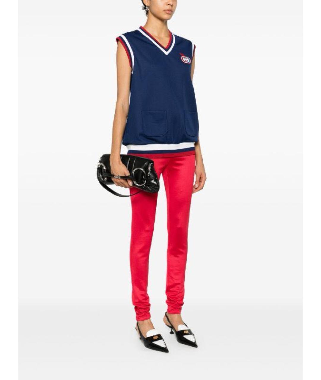 GUCCI Черная кожаная сумка через плечо, фото 4