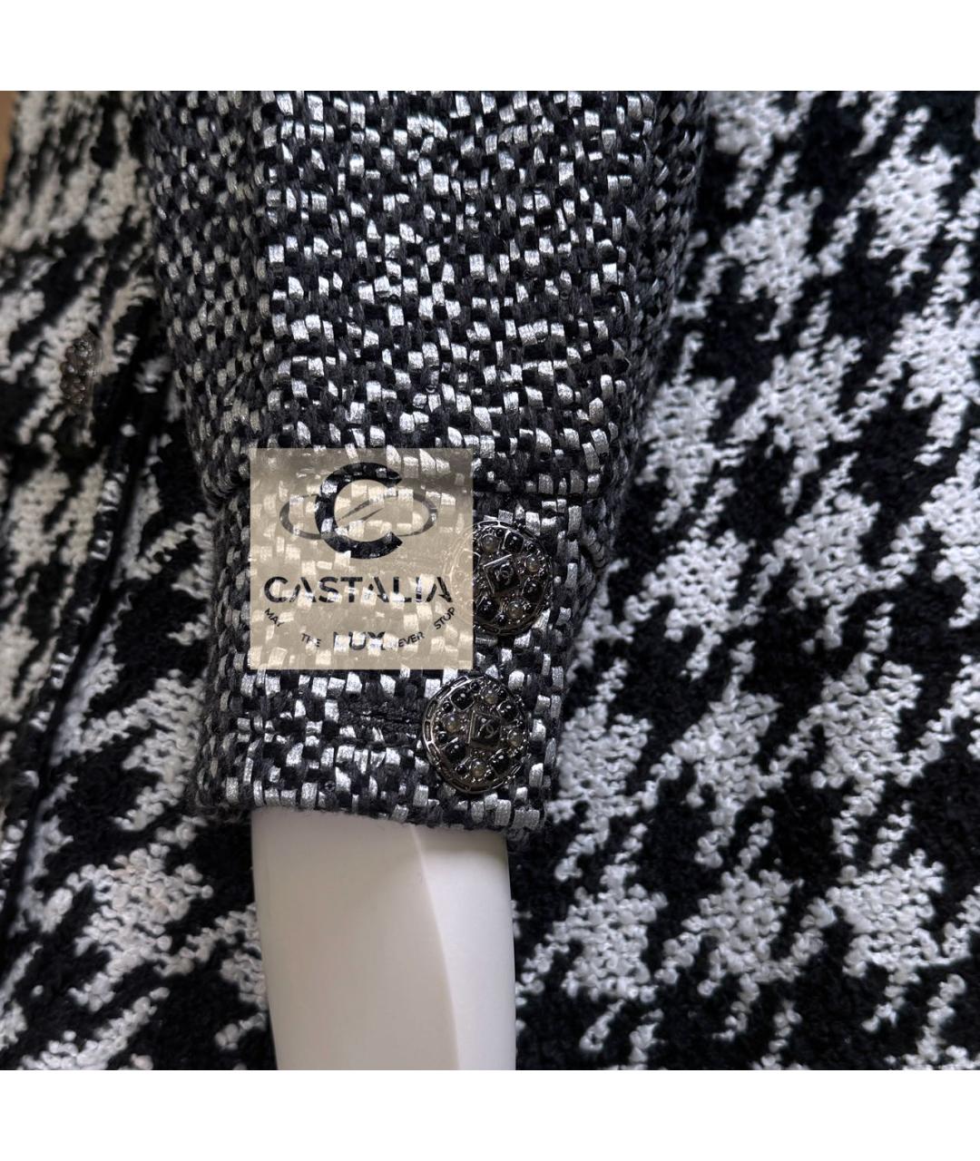 CHANEL Мульти твидовое пальто, фото 6