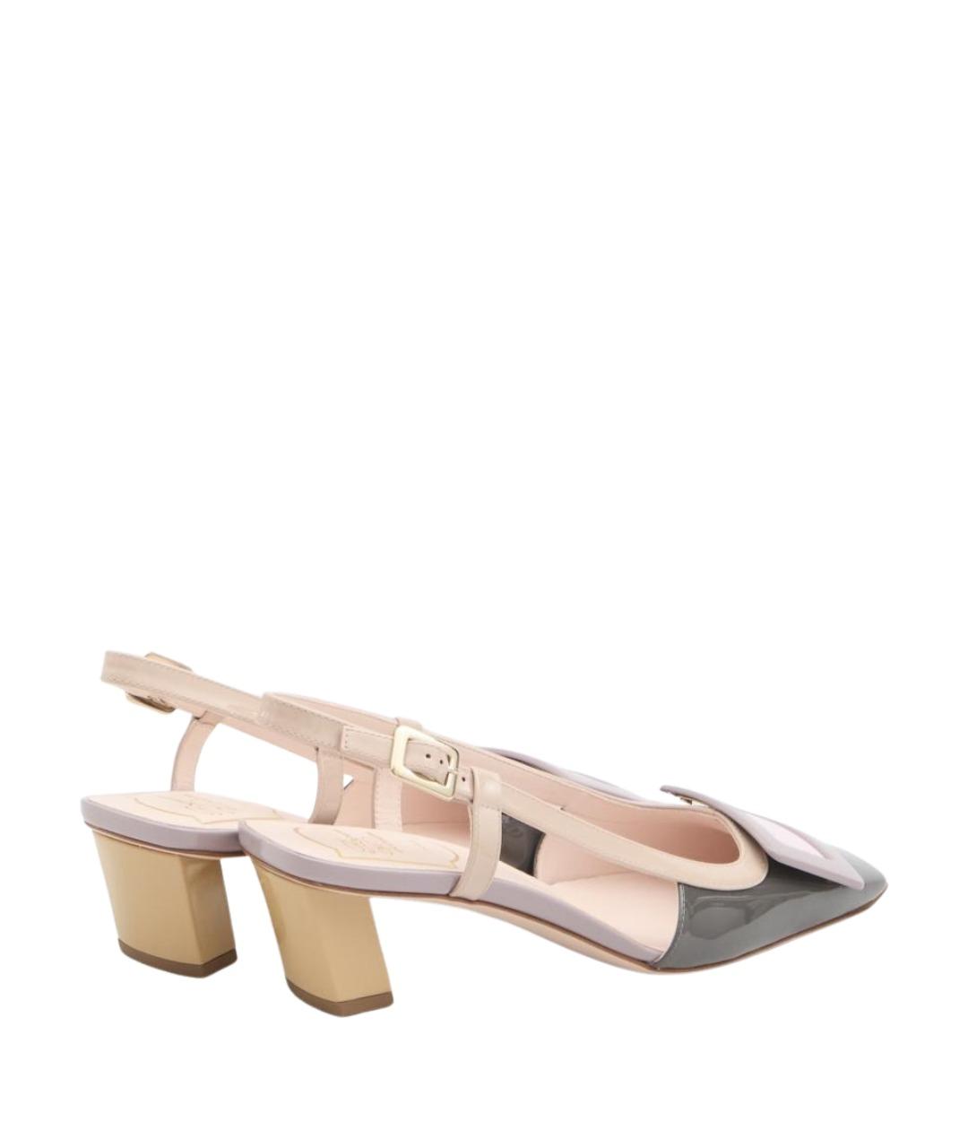 ROGER VIVIER Мульти кожаные туфли, фото 3