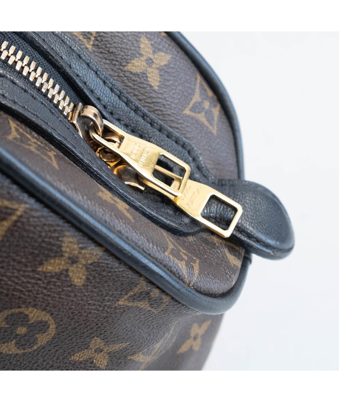 LOUIS VUITTON Коричневая кожаная сумка тоут, фото 4