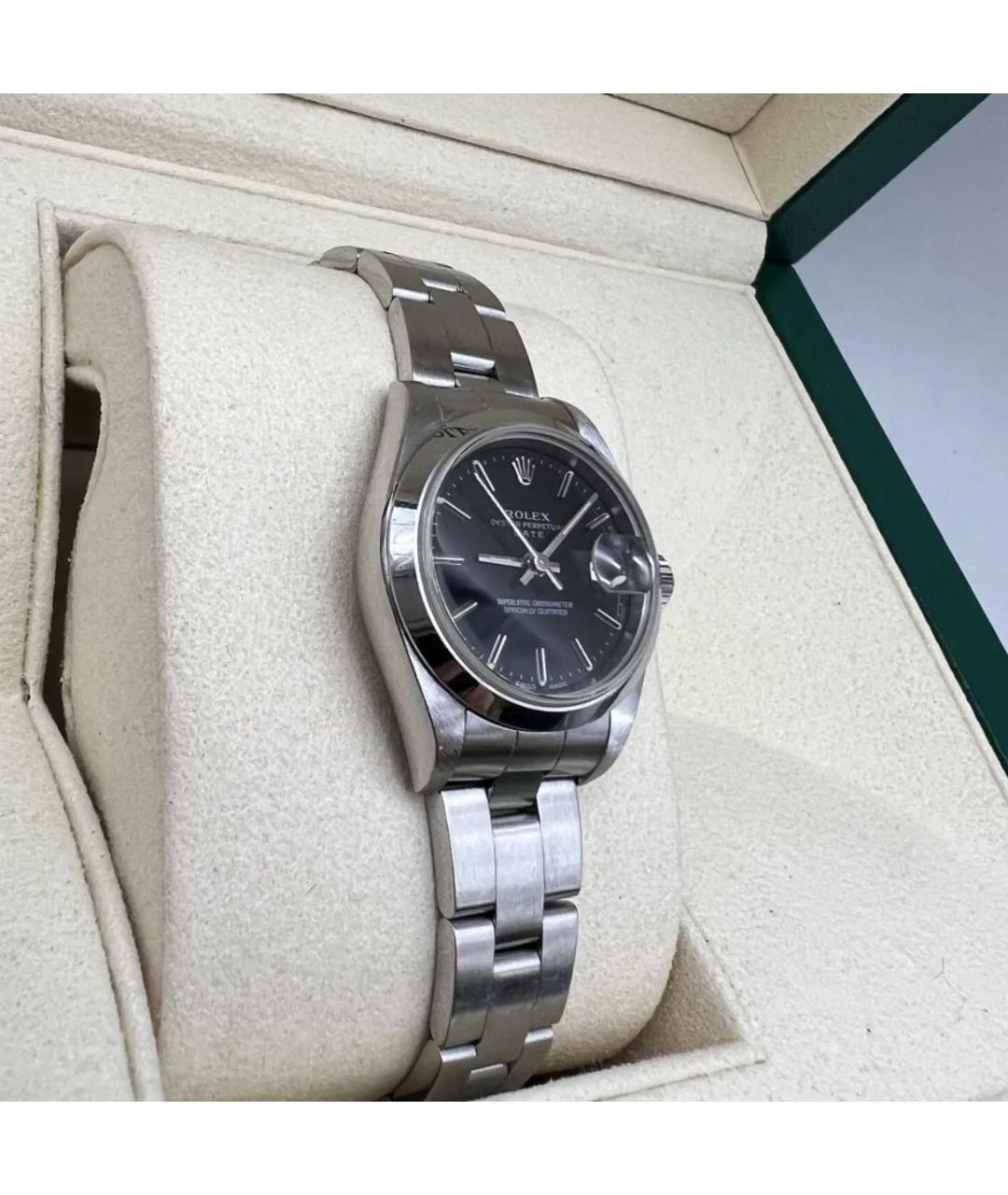 ROLEX Черные часы, фото 5