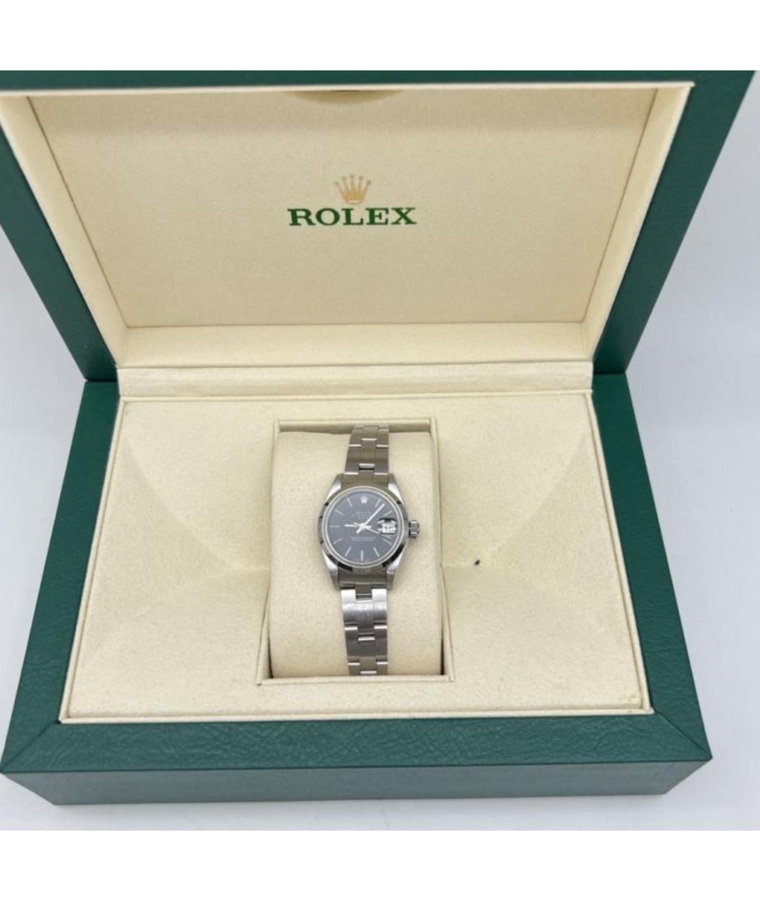 ROLEX Черные часы, фото 3