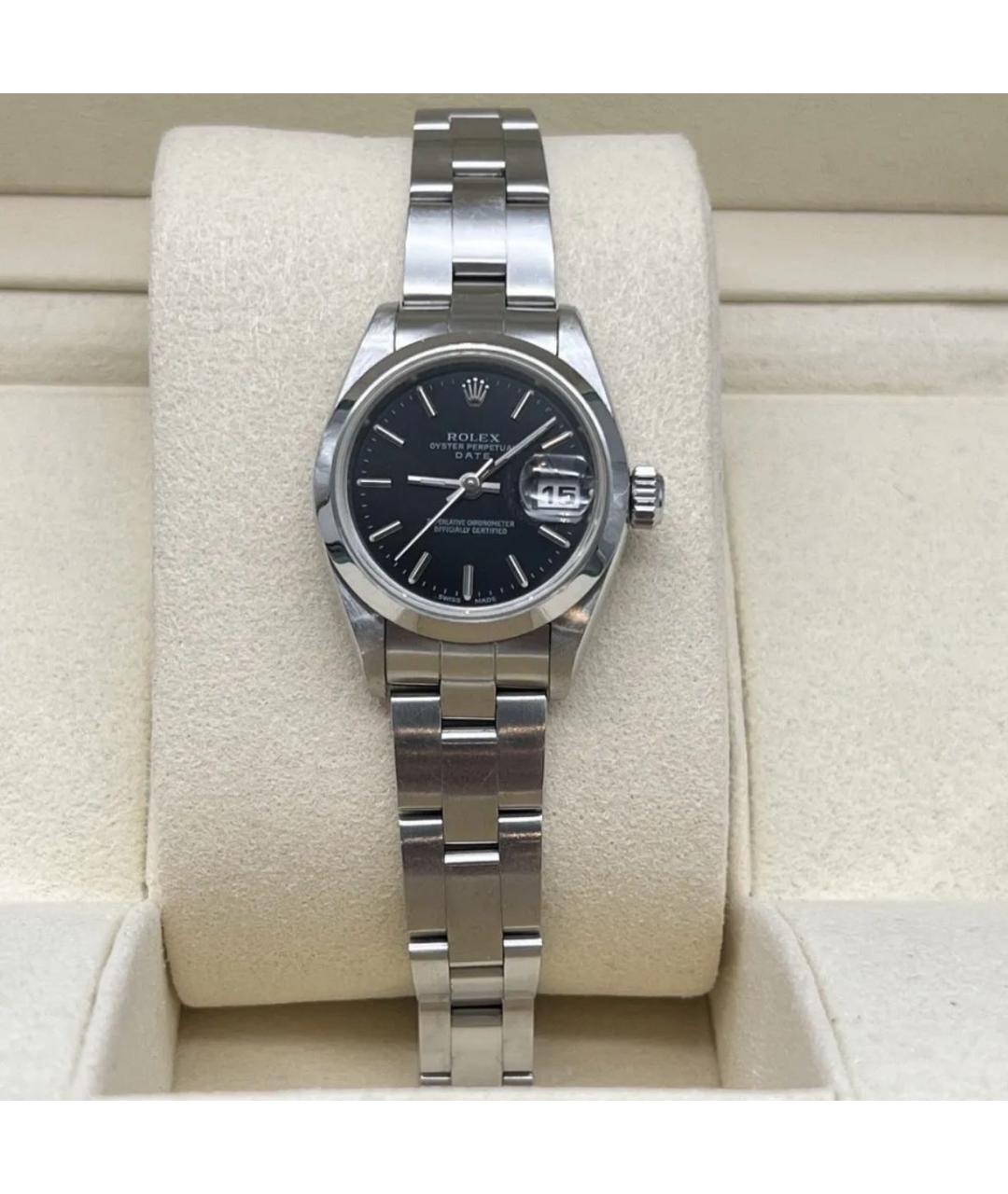 ROLEX Черные часы, фото 6
