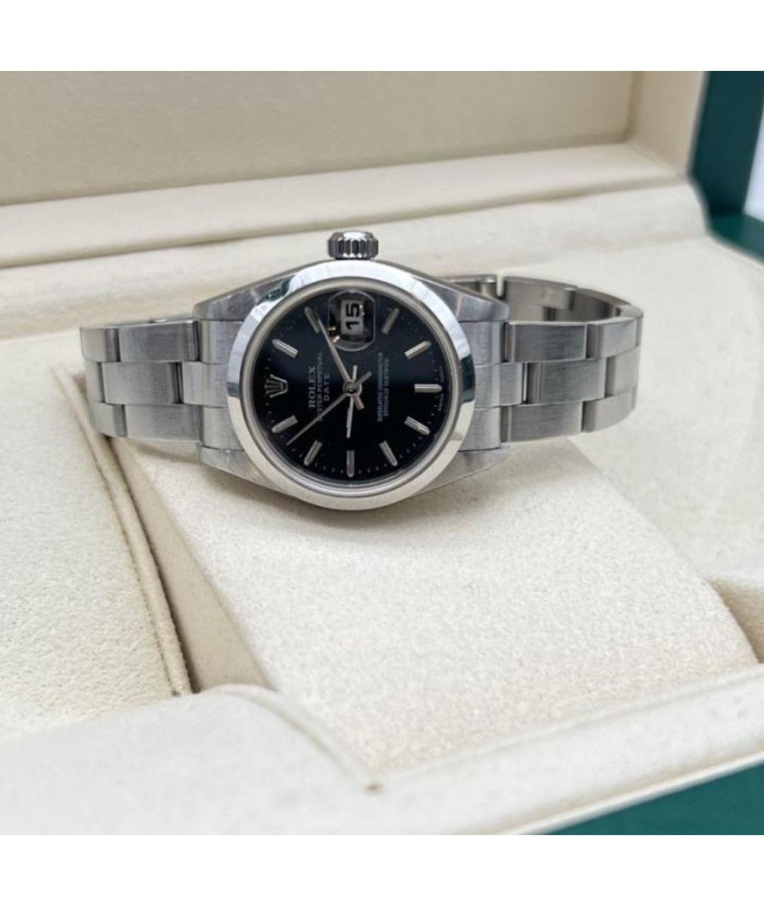 ROLEX Черные часы, фото 2