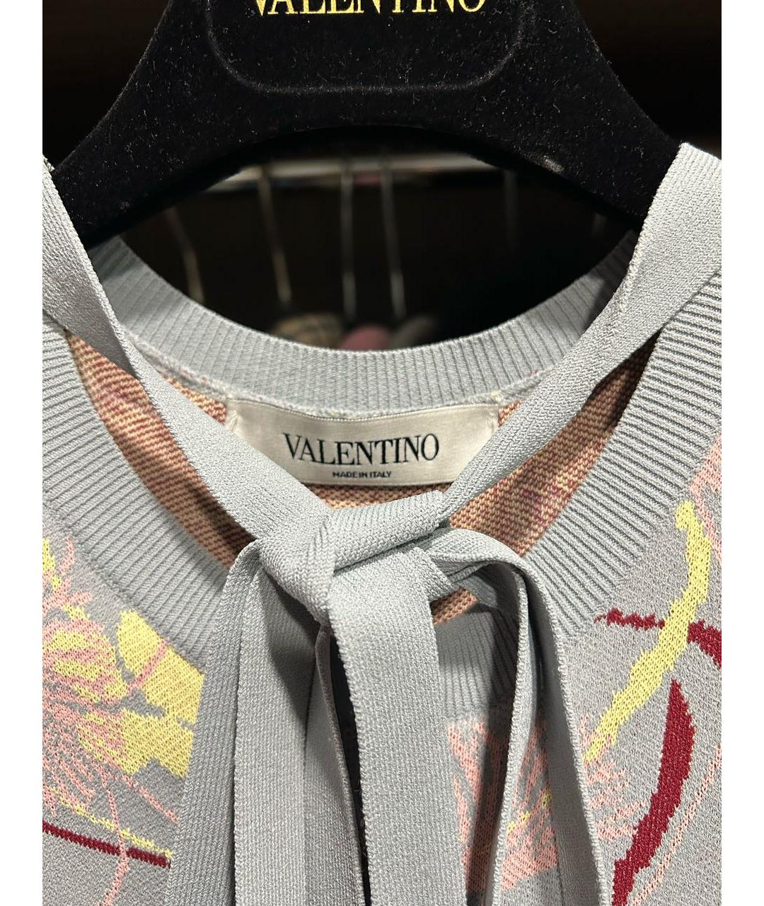 VALENTINO Мульти вискозное повседневное платье, фото 4