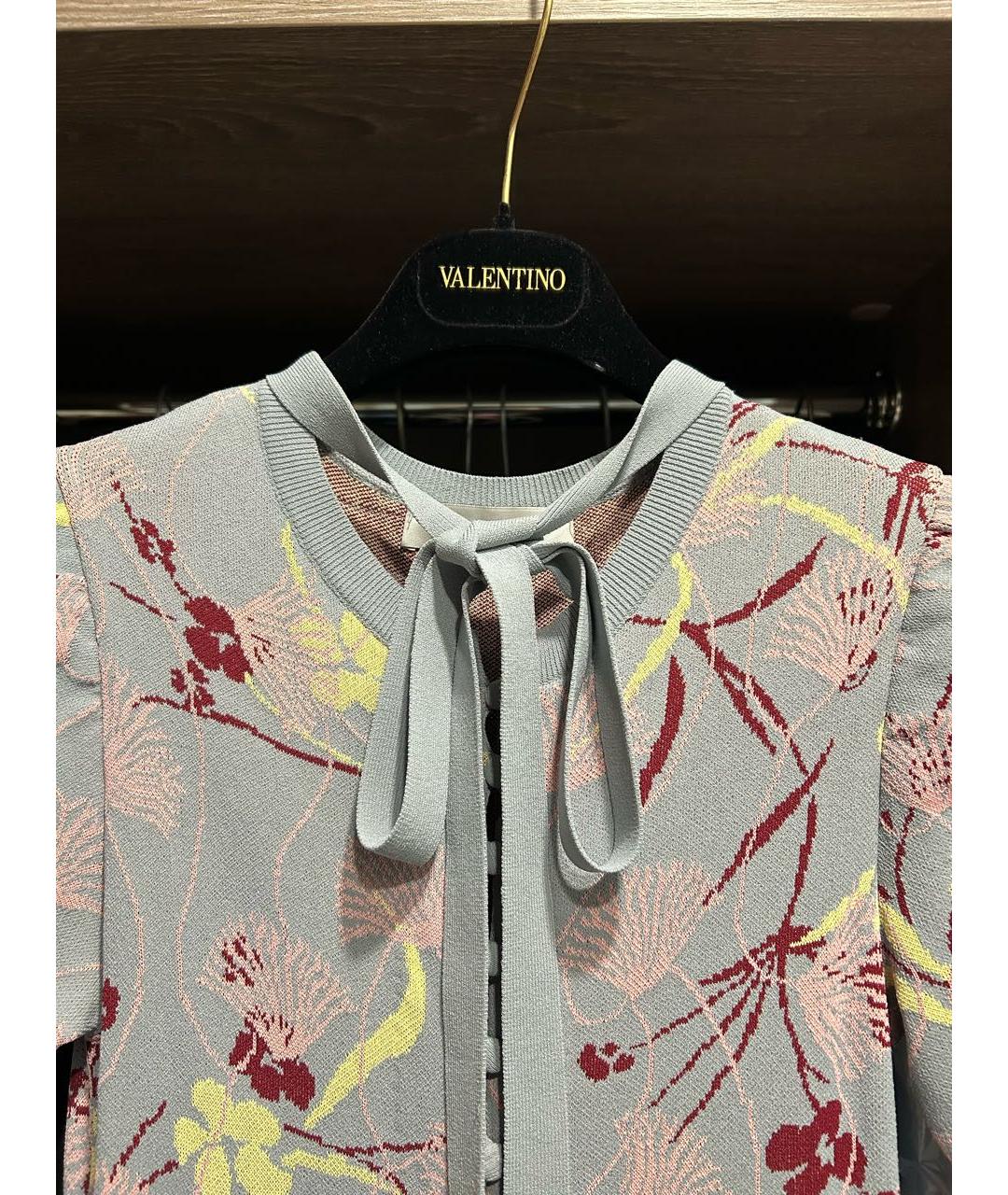 VALENTINO Мульти вискозное повседневное платье, фото 3