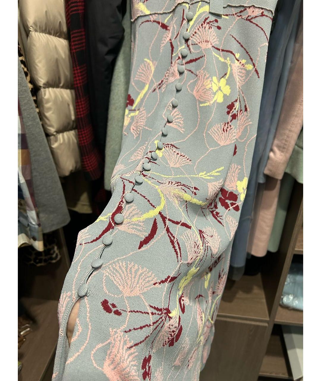 VALENTINO Мульти вискозное повседневное платье, фото 5