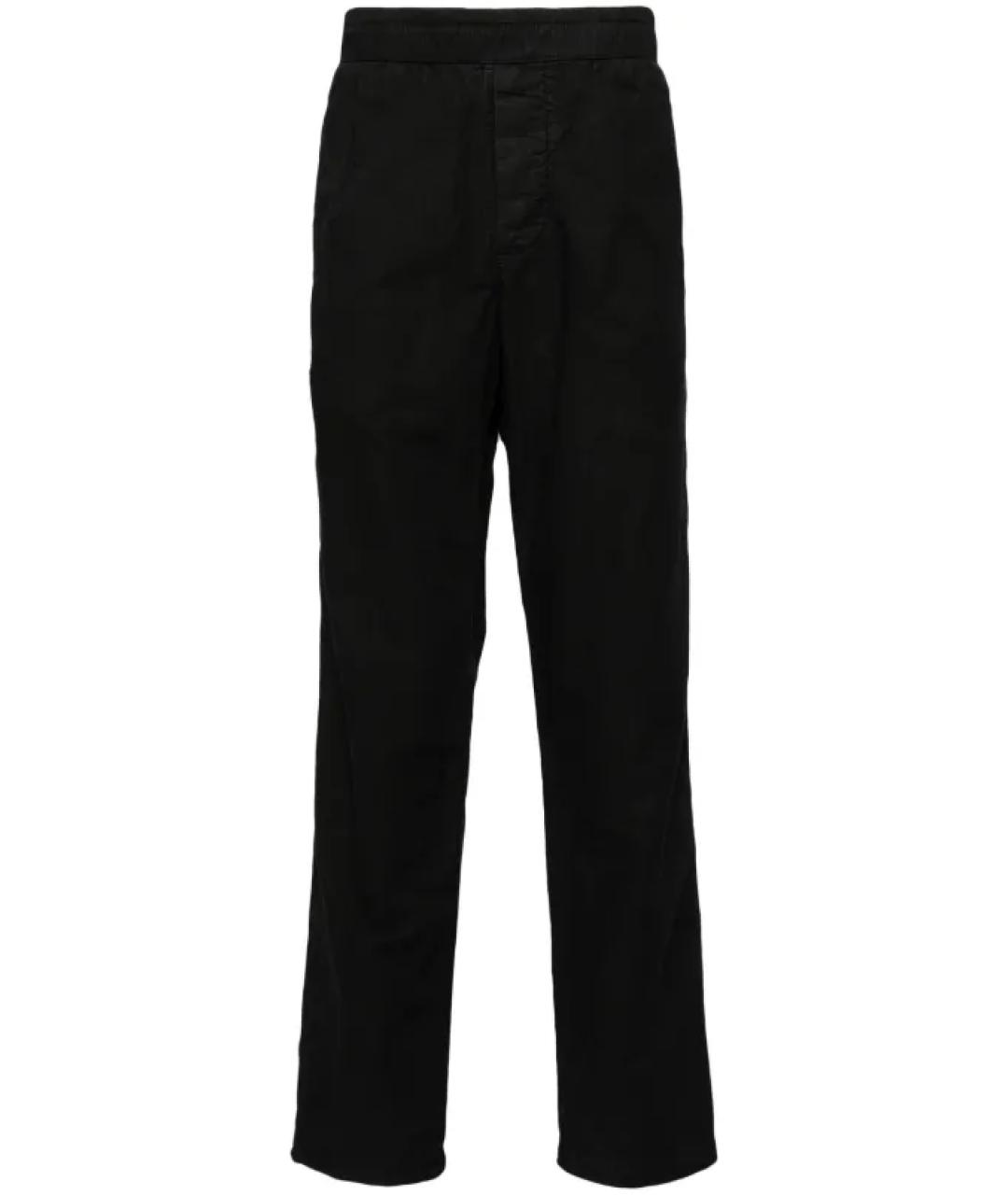 JAMES PERSE Черные хлопковые повседневные брюки, фото 1