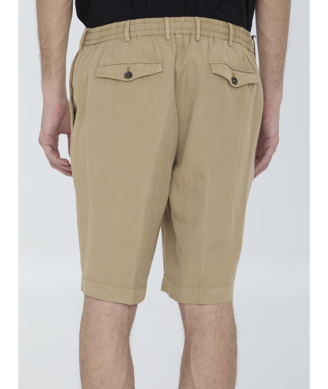 PT TORINO Бежевые шорты, фото 5