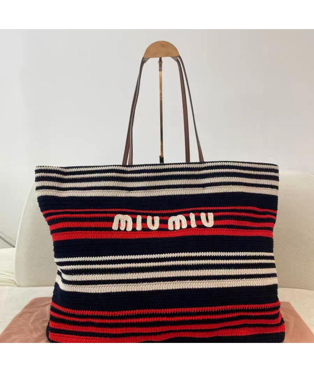 MIU MIU Мульти пляжная сумка, фото 3
