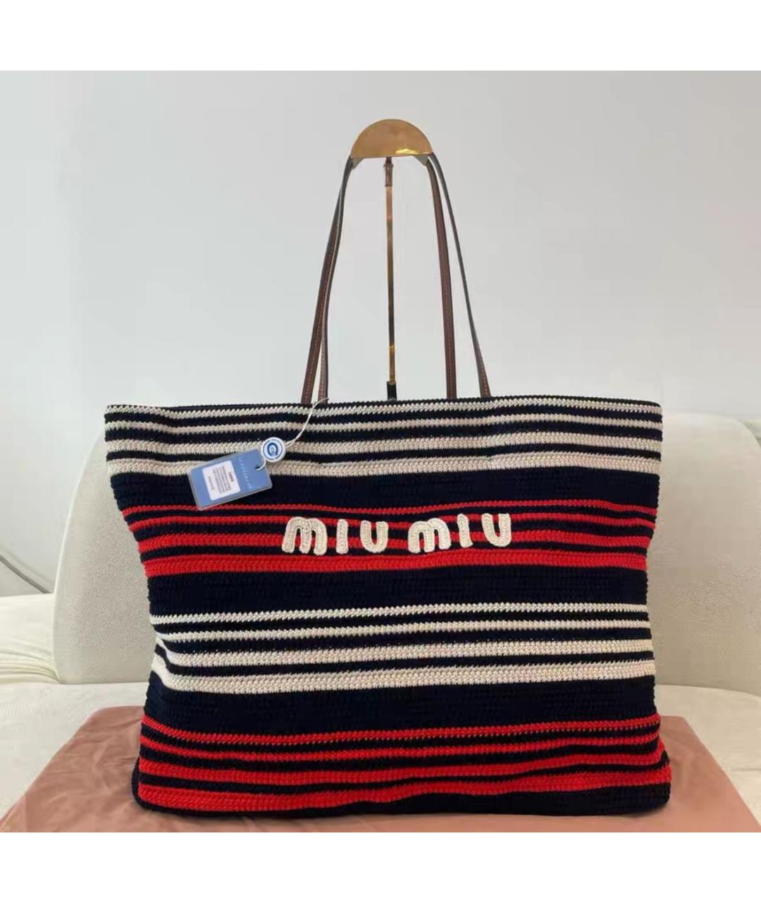 MIU MIU Мульти пляжная сумка, фото 2