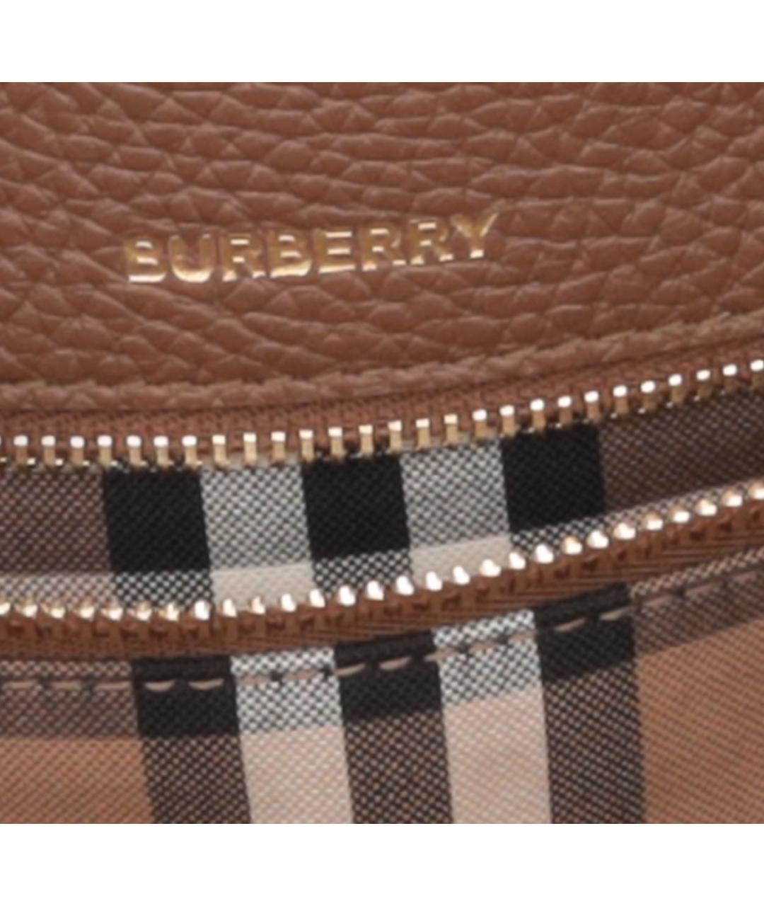BURBERRY Коричневая сумка тоут, фото 4