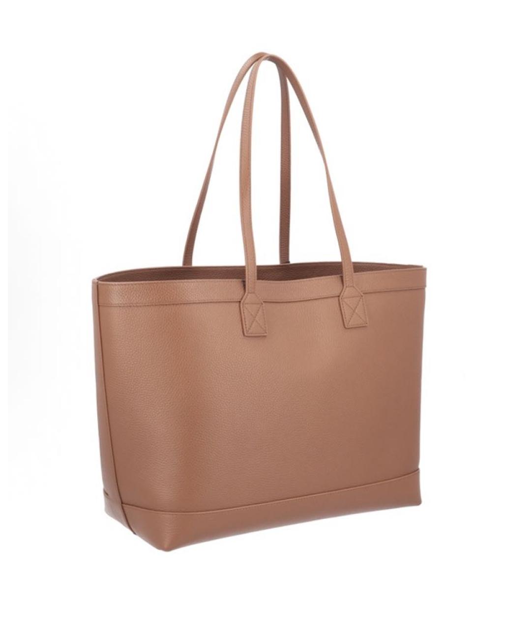 BURBERRY Коричневая сумка тоут, фото 3