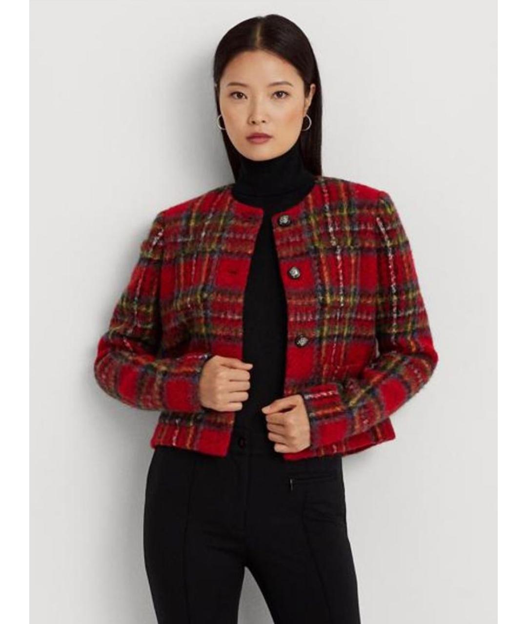 RALPH LAUREN Мульти жакет/пиджак, фото 6