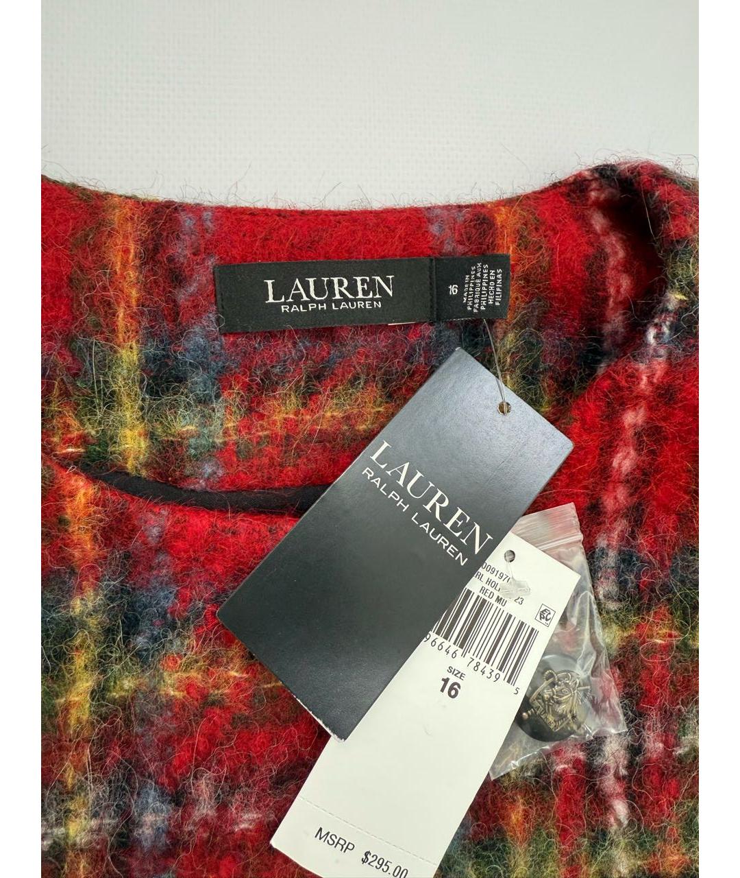 RALPH LAUREN Мульти жакет/пиджак, фото 4