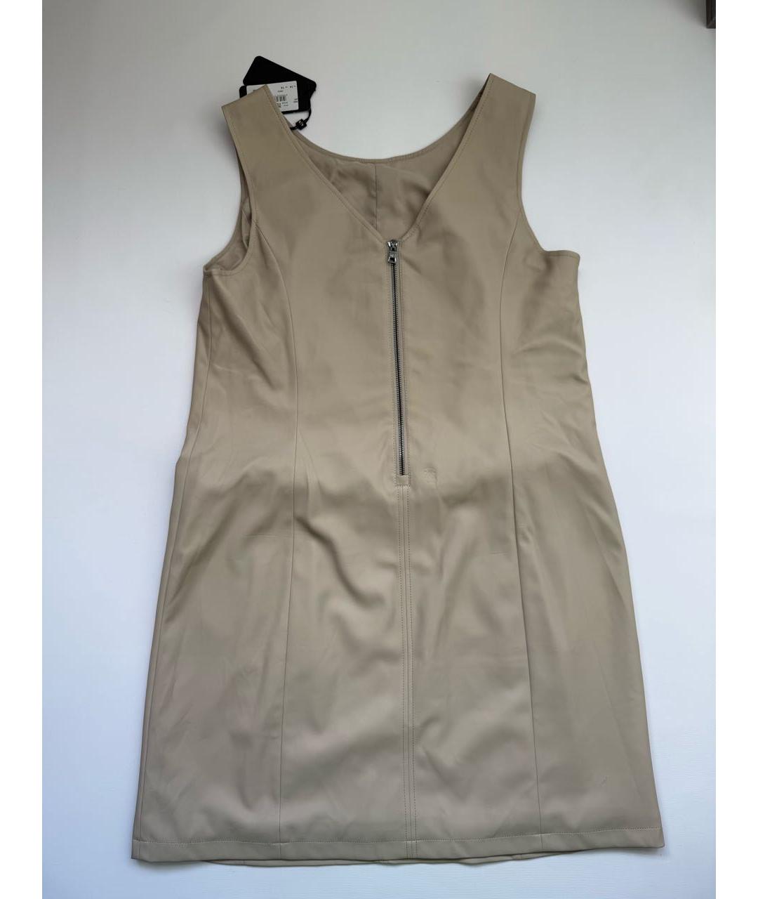 ARMANI EXCHANGE Бежевое повседневное платье, фото 2