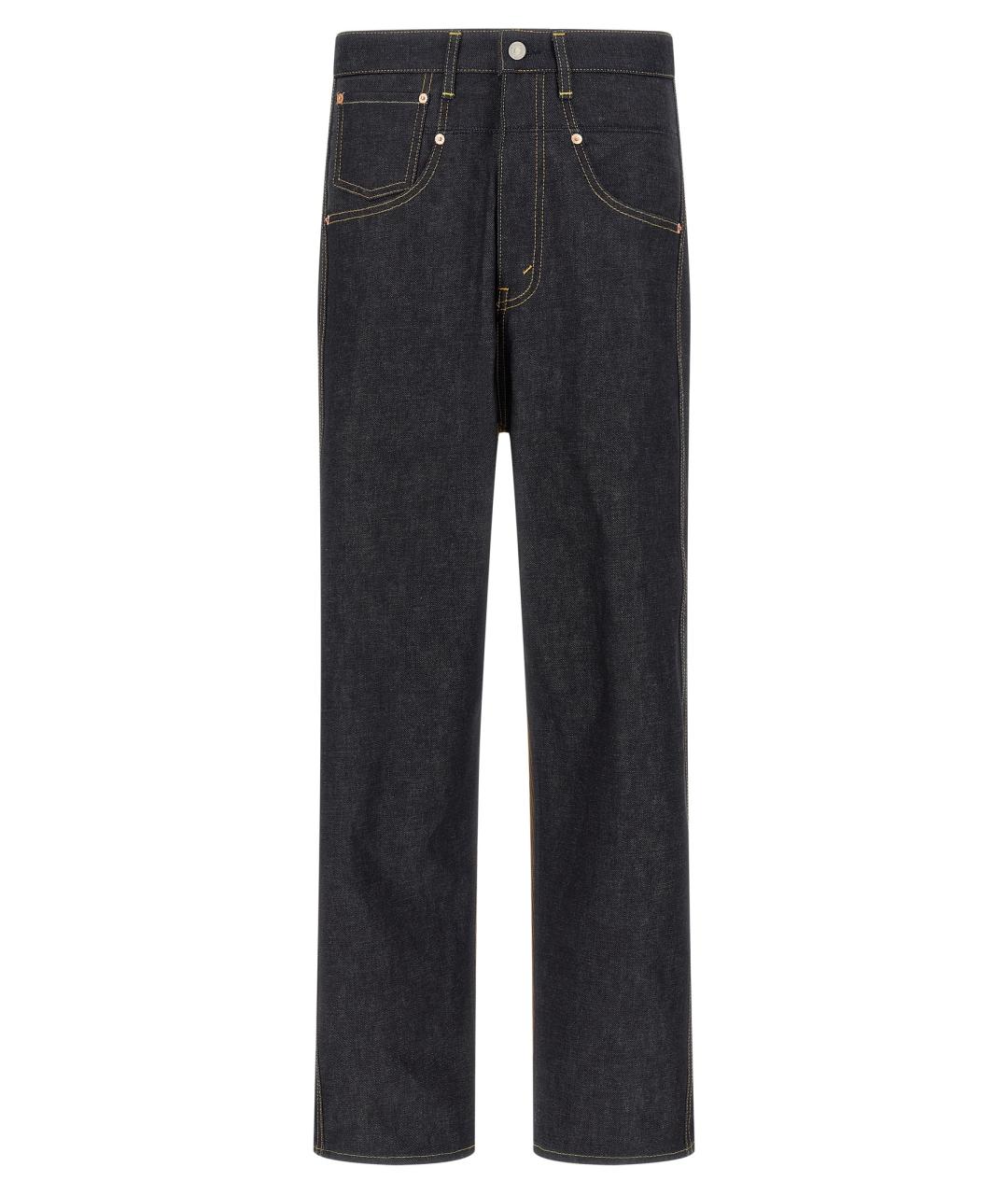 JUNYA WATANABE Мульти хлопковые прямые джинсы, фото 1