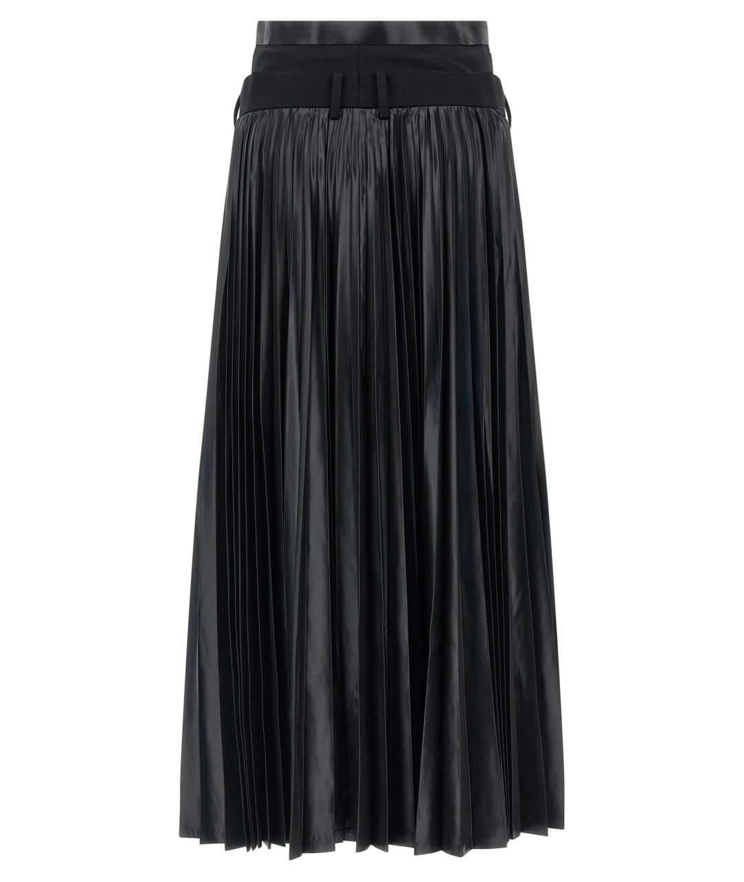 JUNYA WATANABE Черные шерстяные прямые брюки, фото 2