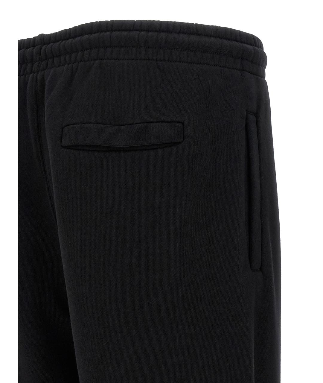 OFF-WHITE Черные хлопковые повседневные брюки, фото 4