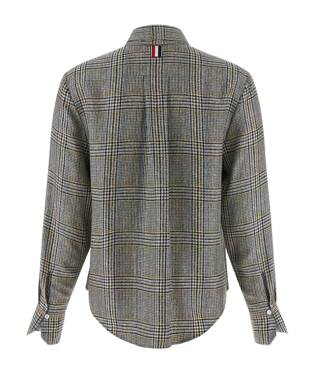 THOM BROWNE Мульти шелковая блузы, фото 2