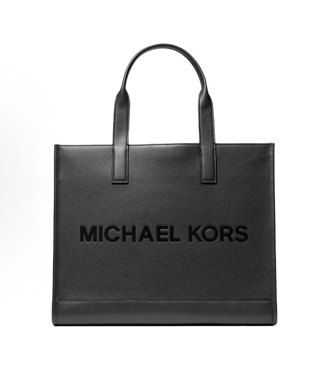 MICHAEL KORS Черная сумка тоут, фото 6