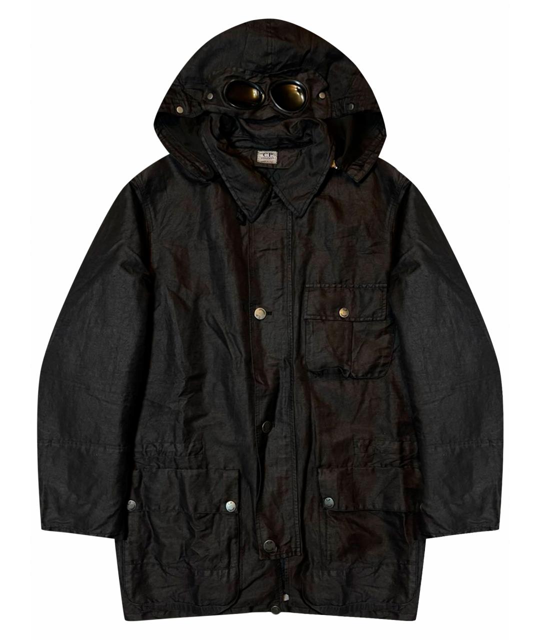 CP COMPANY Коричневая полиамидовая куртка, фото 1