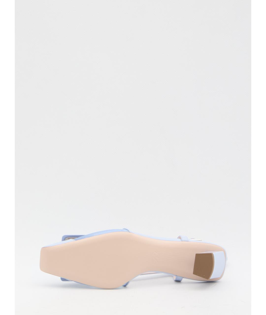 ROGER VIVIER Голубые туфли, фото 4