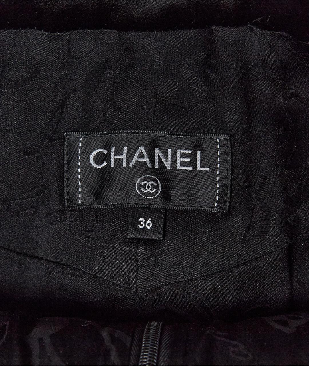CHANEL Коричневая полиэстеровая юбка миди, фото 5