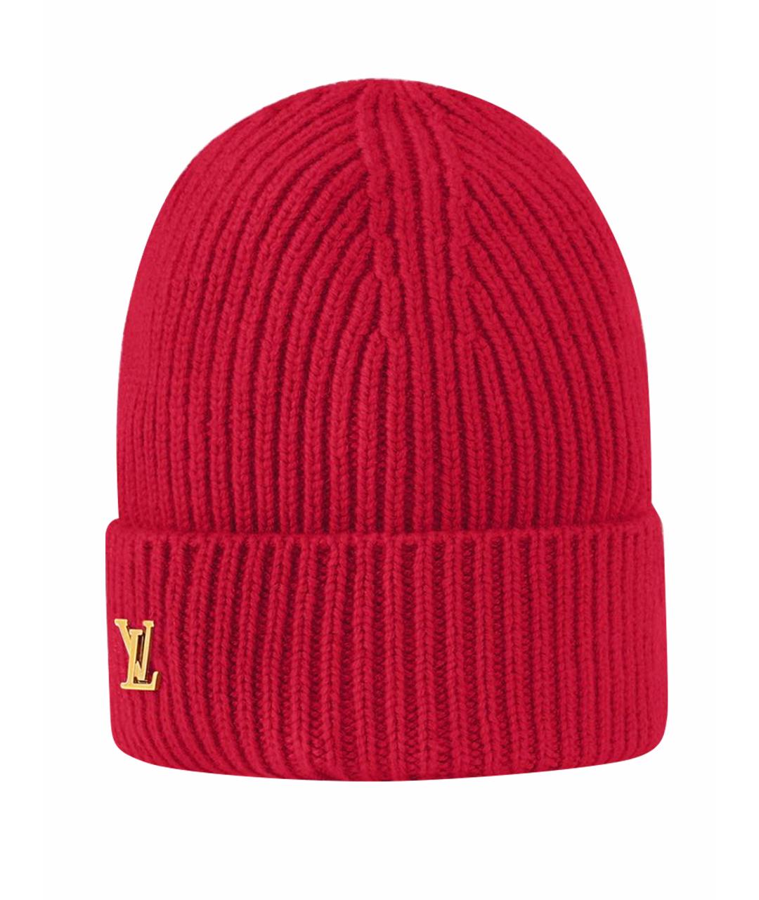 LOUIS VUITTON Красная шапка, фото 1