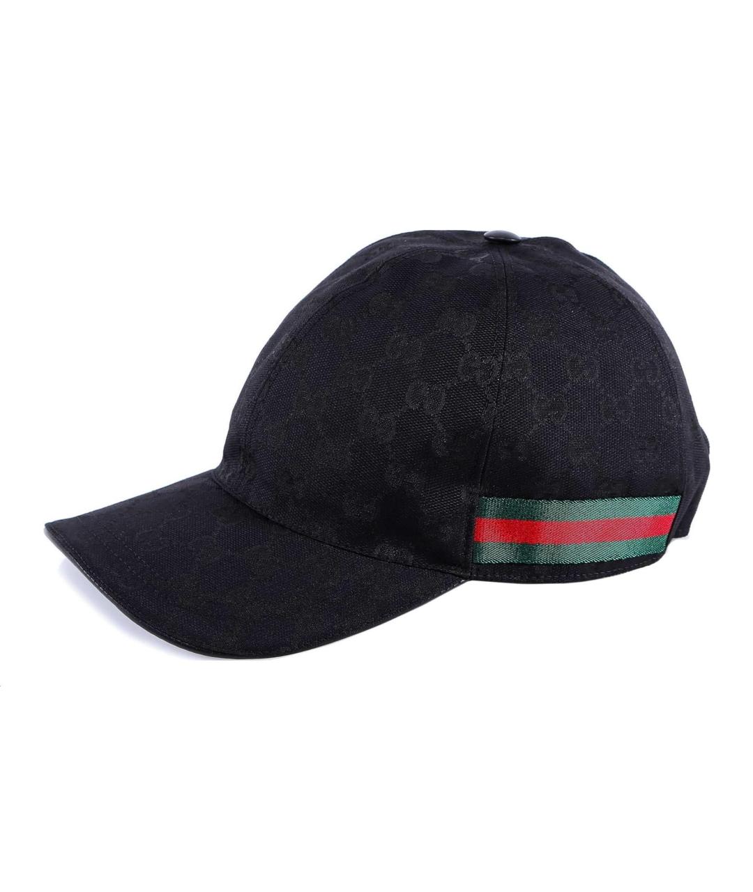 GUCCI Черная кепка, фото 1
